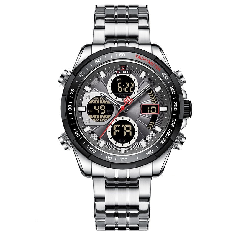 Relógio Casual Masculino dual time