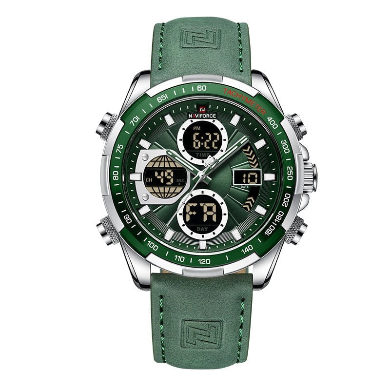 Relógio Casual Masculino dual time